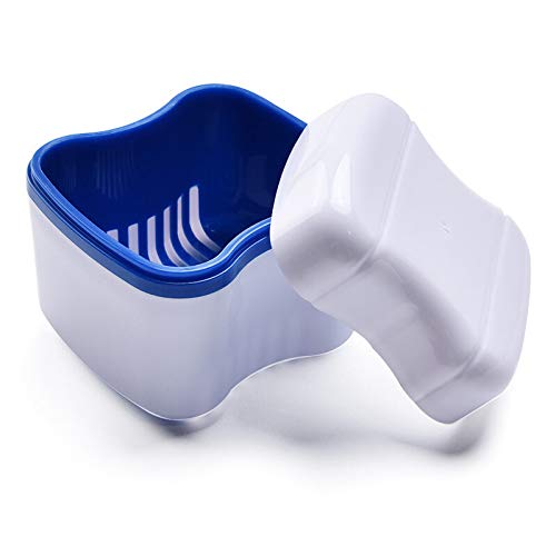 Buy Folca Denture box doublelayer portable storage box Denture Bath