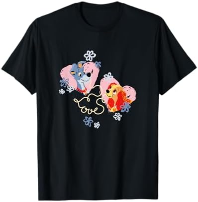 Amazon.com: Disney Lady and The Tramp Lady Face Sketch Costume T