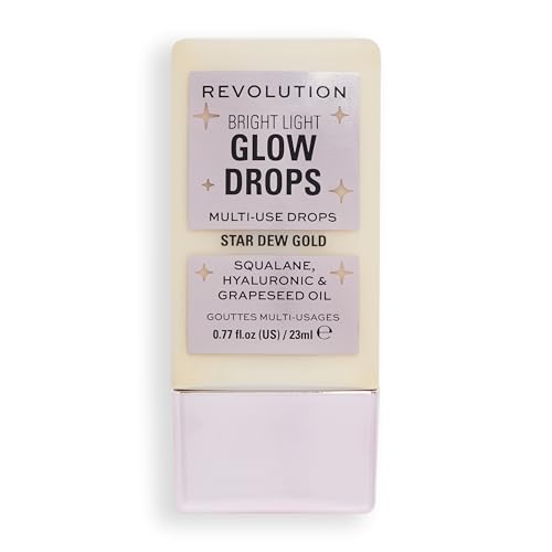 Revolution Bright Light Glow Highlighter Drops, Star Dew
