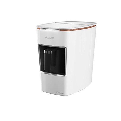 Click Here to See More Images Turkish Coffee Machine with Water Reservior(Serves 3 People) 220V only, Needs a 110V-220V (min 1500W) converter to work on US outlets. Do not plug in directly to a US outlet