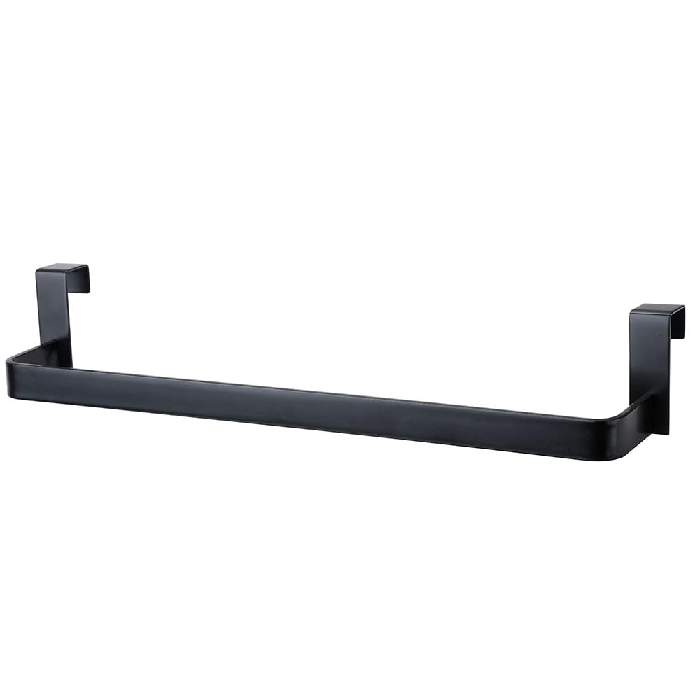 Kibath Towel bar 29 cm without drilling Matte Black Finish Made of Stainless Steel