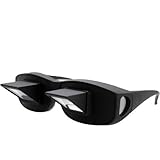 THG Horizontal Lazy Glasses High Definition Glasses Periscope Lie Down Watch Read TV Down Periscope Glasses