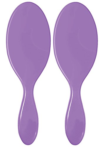 Wet Brush 2 Piece Original Detangler Hair Brush, Purple