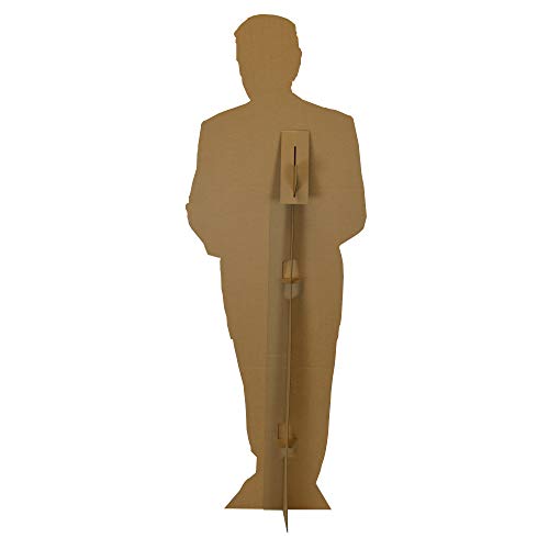 Lifesize Donald Trump Cardboard Cutout | Perfect for Parties, Events, and Photoshoots | Stands on its own and Folds Flat for Easy Storage | 6' 3" Tall, just Like The President of The United States