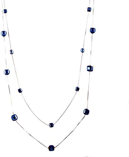 IGP Contemporary Double Layered Long Chain Beaded Fashion Necklace For Women And Girls