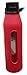Takeya Classic Glass Water Bottle with Silicone Sleeve, Black, 22-Ounce (Red)