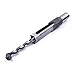 Atoplee Woodworker 5/8 Inch Square Hole Drill Bits Mortising Chisel Set, Mortise Chisel & Bit Set
