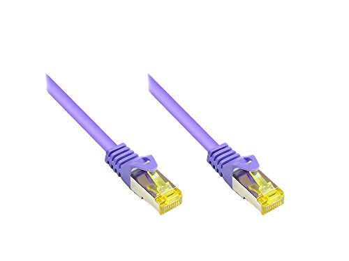 Alcasa 0.15m Cat7 RJ-45 - networking cables (Cat7, S/FTP (S-STP), RJ-45, RJ-45, Male/Male, 10GBase-T)