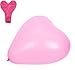 LAttLiv Valentines Day Balloons 50 Packs Heart Balloons 12 inch Latex Balloons for Wedding Decoration Birthday Decoration or Anniversary Decoration - Pink/White/Red
