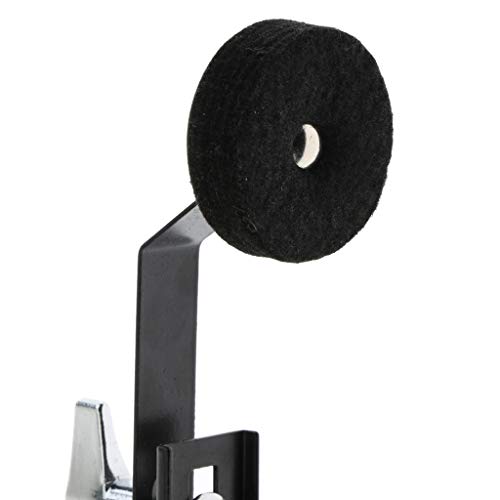 Flameer 1pc Metal Snare Drum Mute Silencer Dampener for Drum Set Kit Parts
