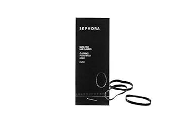 Amazon Com Sephora Collection Snag Free Hair Elastics Black Set