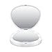 TRESUTOPIA LED Compact Mirror, Folding Travel Mirror, Magnifying Lighted Makeup Handy Mirror, Perfect for Purses, Double-Sided 1x/5x Magnification
