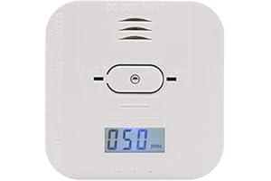 Combination Smoke and Carbon Monoxide Alarms Battery Operated with Sound Warning LCD Display (Model:CST503)