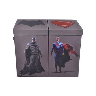 Modern littles batman vs. superman grey character foldi…