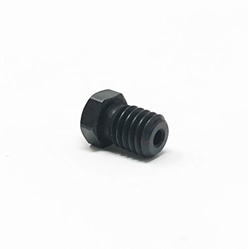 GO-3D 0.4mm Hardened Steel RepRap Nozzle for E3D V5 V6 / Prusa i3 MK2 M6 3D Printer