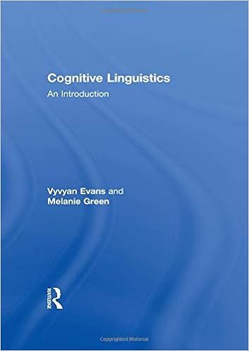 Amazon.com: Cognitive Linguistics: An Introduction: 9780805860146