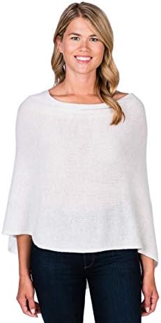 by Alashan 100% Cashmere Dress Topper Poncho