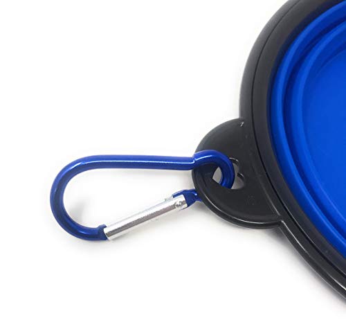 Sea View Treasures Bulk Pack 6 Collapsible Silicon Travel Dog Water or Food Bowl