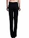 HDE Foldover Athletic Yoga Pants Gym Workout Leggings (Black, X-Large)