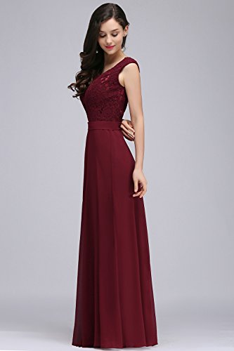 MisShow-Damen-Elegant-A-Linie-Chiffon-Abendkleid-Ballkleid-Cocktailkleid-lang-EU-32-46