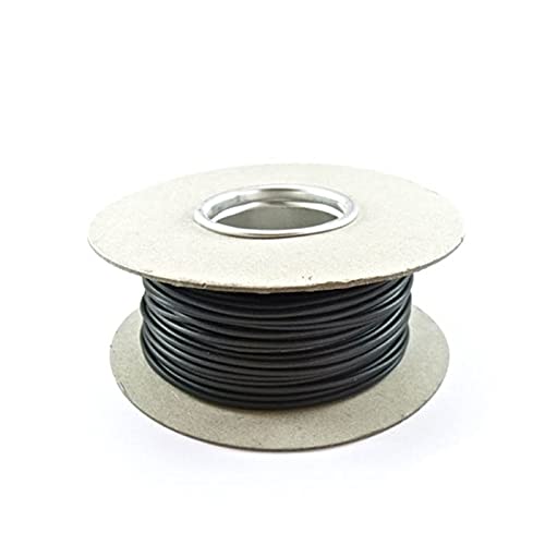 16.5 AMP Rated (50M BLACK) Single Core Stranded Copper Cable 12v 24v Thin Wall Wire