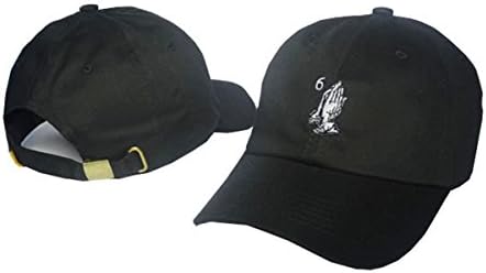 Drake 6 god hats Unisex Fashion Cool Snapback Baseball Cap Black 1 One Size