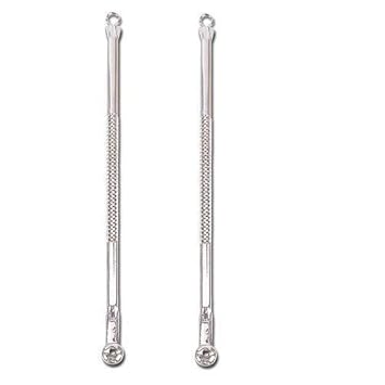 AntiqueShop Stainless Steel Blackhead Acne Pimple Blemish Comedone Extractor Remover Tool, 100 g (Pack of 2)