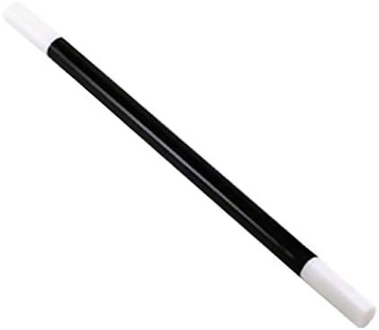 WeeZ Industries - Magician Plastic MAGIC WAND Costume Accessory - 14"L (Black &amp; White - SINGLE)