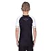 Elite Sports Kids Jiu Jitsu BJJ Rash Guard, Short Half Sleeve Compression Shirt for Youth Boys Girls Sports Nogi Training