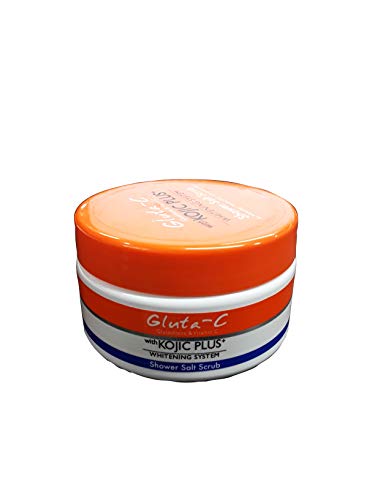 Gluta-C Glutathione & Vitamin C with Kojic Plus Whitening System Shower Salt Scrub (Best Whitening Body Scrub Philippines)