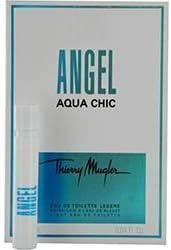 ANGEL AQUA CHIC by Thierry Mugler LIGHT EDT .04 OZ VIAL MINI