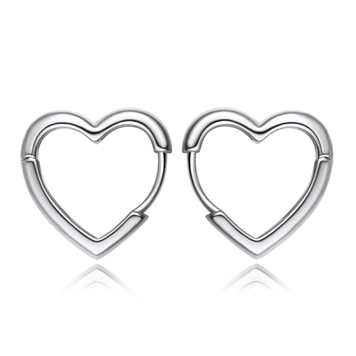 FindChic Hypoallergenic Small Star/Heart/Spike/Square Huggie Earrings for Women 18K Gold/Platinum Plated Cute Studs Earrings Jewelry Gift for Her, with Gift Box