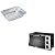 KITBWKSTEAMFLDPDLORO2058 - Value Kit - Boardwalk Aluminum Pan (BWKSTEAMFLDP) and Delonghi Convection Oven w/Rotisserie (DLORO2058)