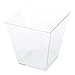 Restaurantware 8 Ounce Large Kova Cups 100 Disposable Dessert Tumbler - Lids Sold Separately Sturdy Clear Plastic Appetizer Cups For Mousse Layered Cakes At Catered Events
