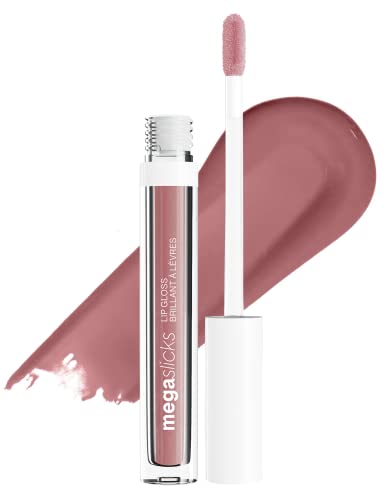 WET N WILD MEGASLICKS LIP GLOSS, ULTRA-GLOSSY, VITAMIN-E ENRICHED, ULTRA-GLOSS HIGH SHINE MOISTURIZING, CRUELTY-FREE & VEGAN – LOWKEY PINK