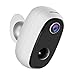 ZUMIMALL Wireless Rechargeable Battery Powered WiFi Camera, Outdoor Security Camera with 2-Way Audio, 1080P Home Surveillance Camera with Motion Detection Night Vision, Cloud Storage/SD Slot