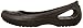 Crocs Women's Kadee Black/Black Ankle-High Rubber Ballet Flat - 11M