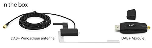 DAB DAB Antenna Adattatore SMB Car Radio Antenna Vetro Con SMB Plug Antenna 9.8ft Compatibile Con Radio Digitale Pioneer Clarion Kenwood - Foto 2