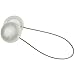 EleCharm Elegant Classic Pearl Magnetic Curtain Rope Tieback Wrap Holdbacks - Set of 2(Irory White)