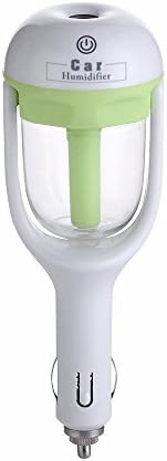 XINDELL Car Essential Oil Diffuser, Ultrasonic Aroma Fragrance Humidifier, Portable, Rotatable, with Power Protection (Green)