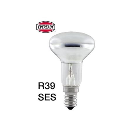 Eveready R39 Reflektor-Glühbirne, 5 Stück, 20-25 W, kleine Edison-Lava-Leuchtmittel mit Schraubsockel