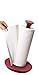 Kamenstein Perfect Tear Paper Towel Holder, Dark Red