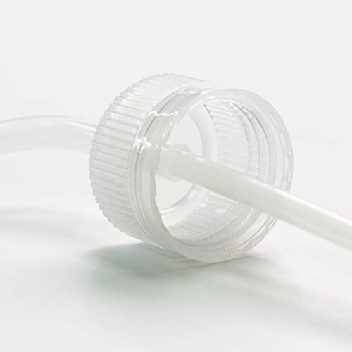 ULAB Scientific Economy Safety Wash Bottle Set, Narrow-Mouth 250ml&500ml 2pcs for Each Size, LDPE Bottle with PP Draw Tube, UWB1003 - Thumbnail 2