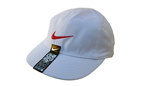 Nike Little Girls' Swoosh Cap (2/4T (One Size), White)