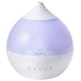 Mistique Ultrasonic Cool Mist Humidifier - 3.0 liter capacity, Whisper-quiet Operation, Automatic Shut-off, 7 Night Light Color Option