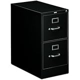 HON 2-Drawer Office Filing Cabinet - 310 Series Full-Suspension Letter File Cabinet, 26.5