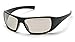 Pyramex Goliath Safety Eyewear, Black Frame, Indoor/Outdoor Mirror Lens