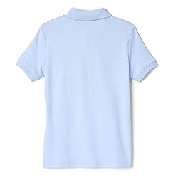 French Toast -girls Short Sleeve Picot Collar