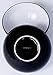 LoveMyBigBowl solid 28oz 7.25inch bowl for pasta, salad soup,noodles, cereals. Black and white microwave safe. Easy to clean. Stackable set of 2.