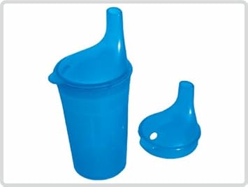 Vaso con tapa para té y uniforme, color: azul - Vaso Vasos ...